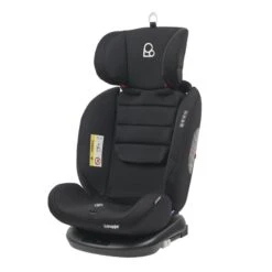 Puggle Lockton 360° Rotate Luxe Group 0+1/2/3 Car Seat - Storm Black 16 Puggle Lockton 360° Rotate Luxe Group 0+1/2/3 Car Seat - Storm Black -Best Baby Sale Store PuggleLockton360RotateCarSeatSideAngle3 StormBlack