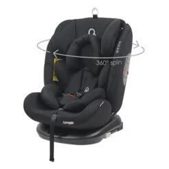 Puggle Lockton 360° Rotate Luxe Group 0+1/2/3 Car Seat - Storm Black 13 Puggle Lockton 360° Rotate Luxe Group 0+1/2/3 Car Seat - Storm Black -Best Baby Sale Store PuggleLockton360RotateCarSeatSpinVeiw StormBlack