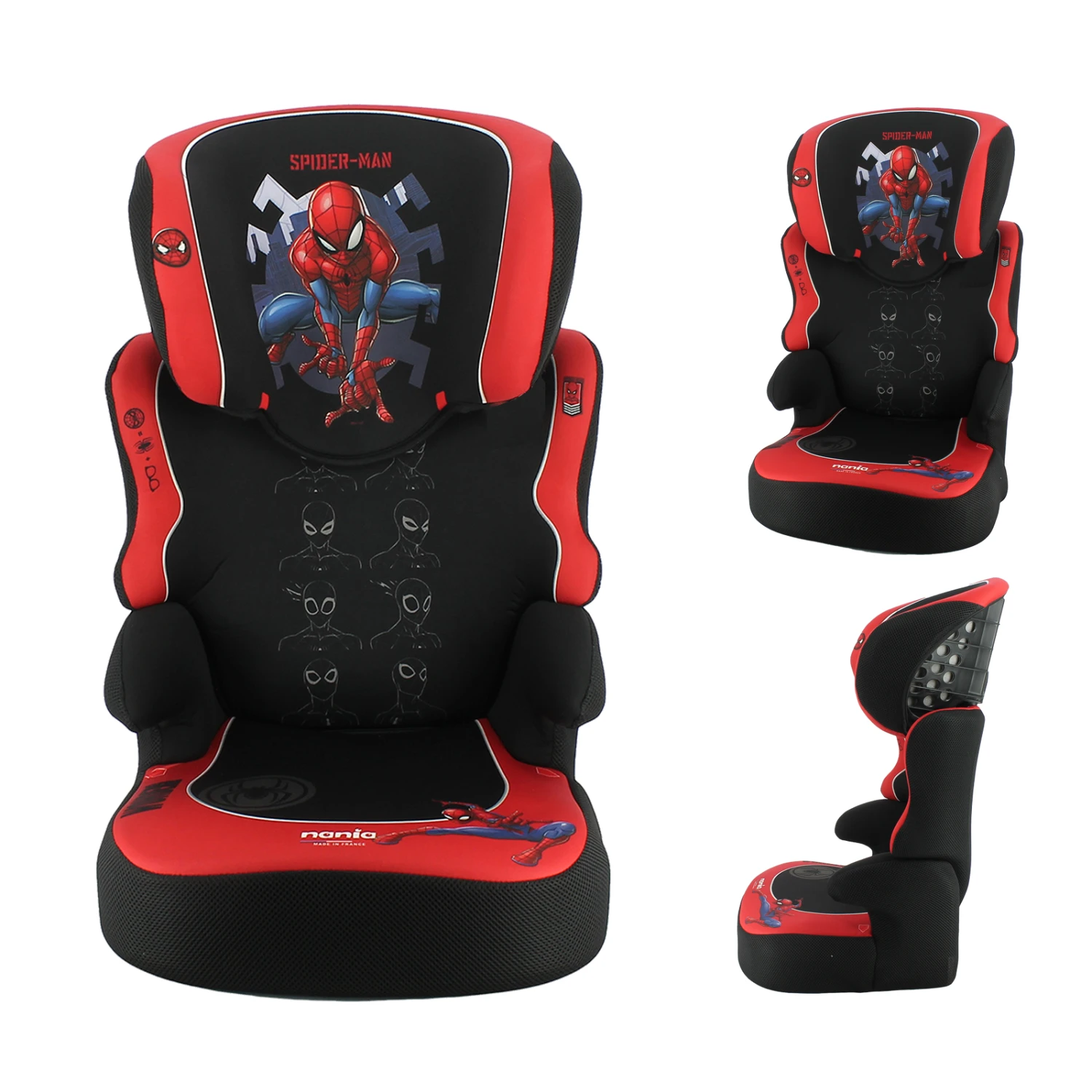 Marvel Spider-Man Ruxton Comfort Plus Group 2/3 Car Seat 3 Marvel Spider-Man Ruxton Comfort Plus Group 2/3 Car Seat