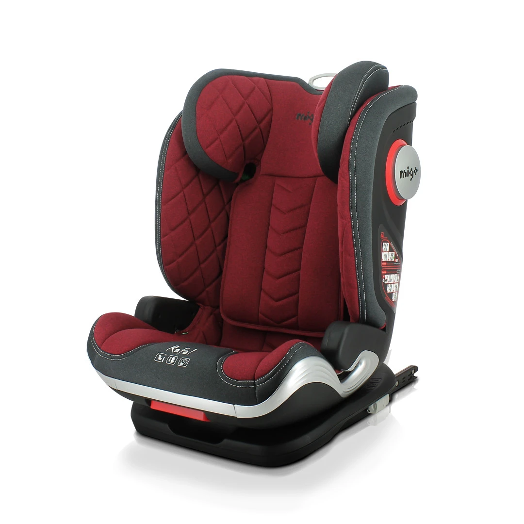 Migo Rafal Luxury I-Size 100-150cm Isofix Group 2,3 Car Seat - Red 5 Migo Rafal Luxury I-Size 100-150cm Isofix Group 2,3 Car Seat - Red - Image 3