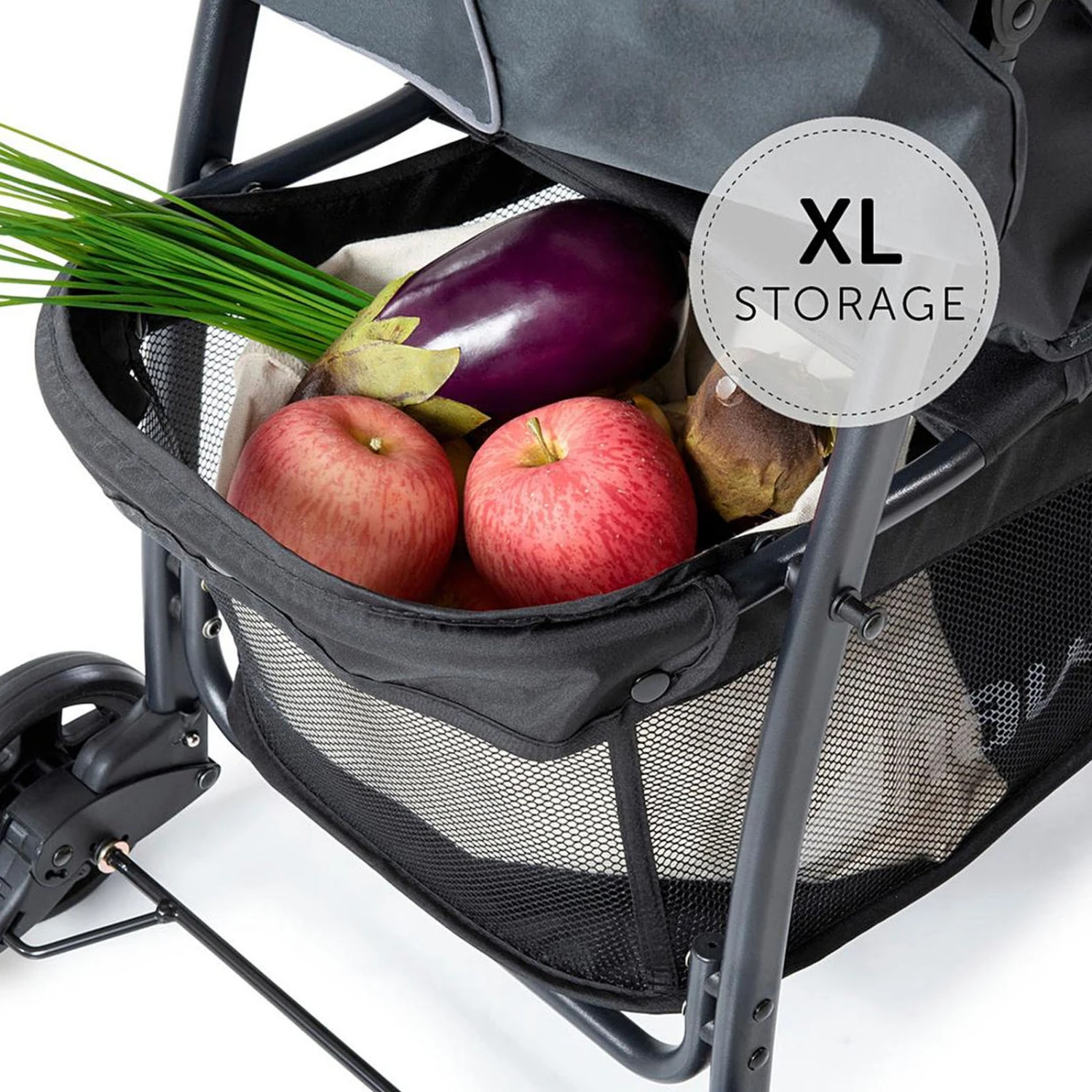 Hauck Sport Pushchair Stroller With Raincover - Charcoal 6 Hauck Sport Pushchair Stroller With Raincover - Charcoal - Image 4