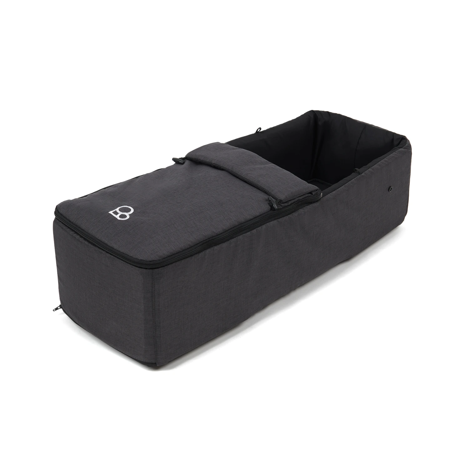 Puggle Sleepy Vibrating Side Crib & Moses Basket With Musical Lights And Sounds - Graphite Grey 6 Puggle Sleepy Vibrating Side Crib & Moses Basket With Musical Lights And Sounds - Graphite Grey - Image 4