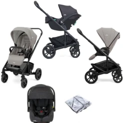 Joie Chrome (i-Gemm 3) Travel System - Pebble