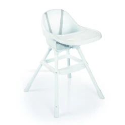 Dolu Compact Baby Toddler Highchair - White