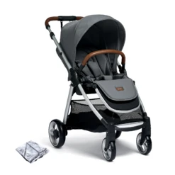 Mamas & Papas Flip XT2 Pushchair With Raincover - Fossil Grey