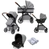 Ickle Bubba Zira Moon 3 In 1 (Astral) Travel System - Space Grey -Best Baby Sale Store Zira Main Image