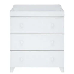 Puggle Henbury Cot Bed 3 Piece Nursery Furniture Set - Classic White -Best Baby Sale Store classicdresser 6