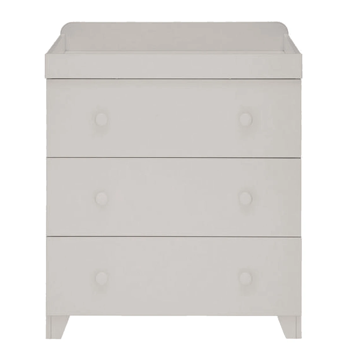 Puggle Henbury Bed 5 Piece Nursery Furniture Set With Drawer - Classic Grey 4 Puggle Henbury Bed 5 Piece Nursery Furniture Set With Drawer - Classic Grey - Image 2