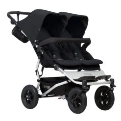 Mountain Buggy Duet V3 Twin Pushchair - Black