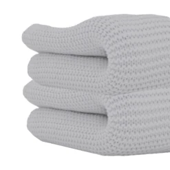 4Baby Cot/Cot Bed Cellular Blanket (2 Pack) - Grey