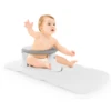 Dolu Portable Bath Seat With Anti-Slippery Mat - Grey & White -Best Baby Sale Store hero 85