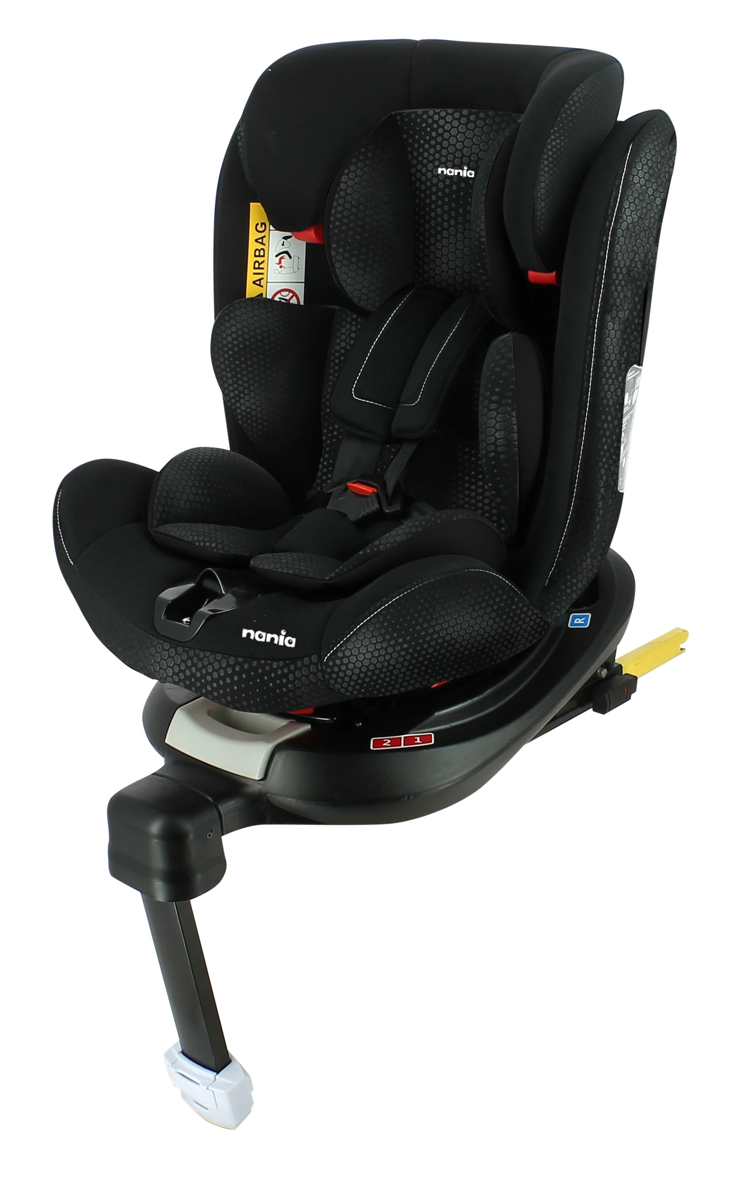 Nania Ranger Group 0+/1/2/3 360 Rotate ISOFIX Car Seat - Black 5 Nania Ranger Group 0+/1/2/3 360 Rotate ISOFIX Car Seat - Black - Image 3