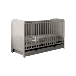 Puggle Henbury Bed 5 Piece Nursery Furniture Set With Drawer - Classic Grey 9 Puggle Henbury Bed 5 Piece Nursery Furniture Set With Drawer - Classic Grey -Best Baby Sale Store ww 5